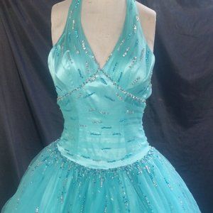 Helen on a Net Ballgown - MoriLee #89238
